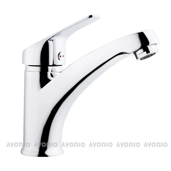 Avorio Sidney Yüksek Lavabo Batarya Krom