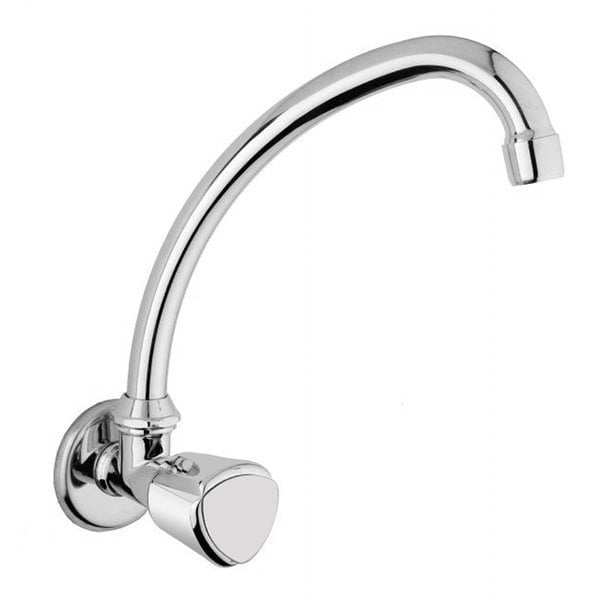 Avorio Kiev Tek Su Çıkışlı Lavabo Batarya Klasik Boru